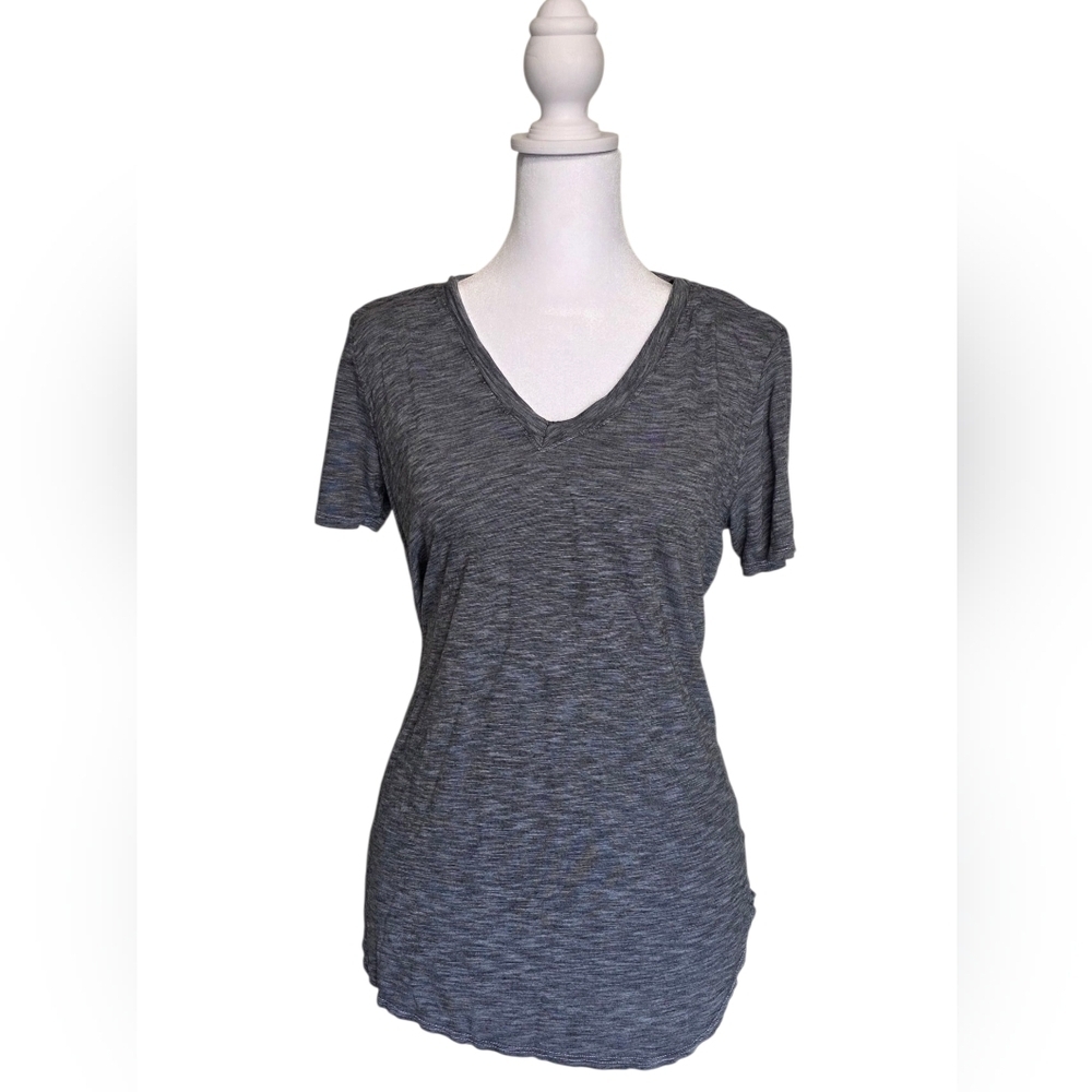 Cloth And Stone Gray V-Neck Women's Top Size XS